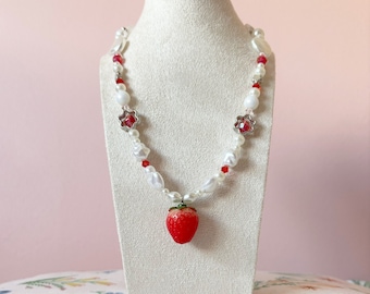 Strawberry Necklace