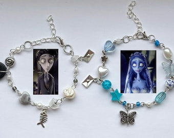 Corpse Bride Inspired Bracelet