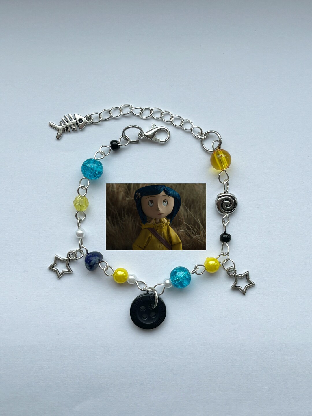 Coraline Inspired Bracelet - Etsy