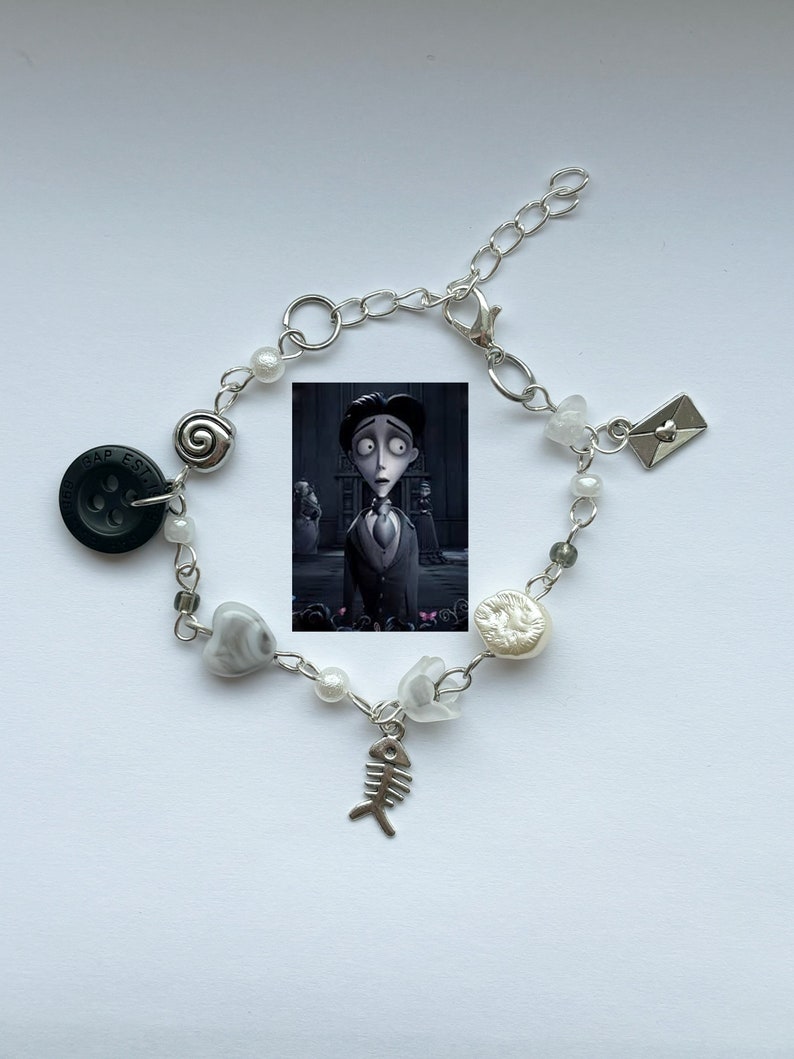 Corpse Bride Inspired Bracelet zdjęcie 5