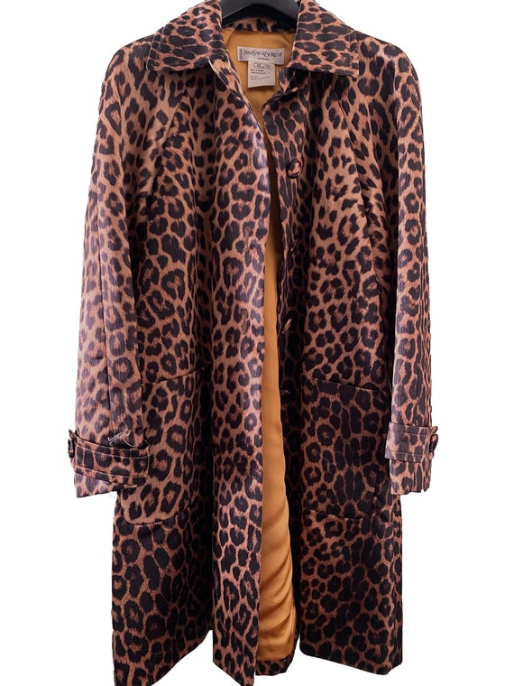 Yves Saint Laurent VIntage Leopard Coat