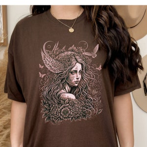 Fairycore Clothing Fairy Shirt Butterfly Top Fairy Core Goblin Girl  Elf Shirt Cottagecore Clothes Fairycore Grunge Fairy Clothes For Women