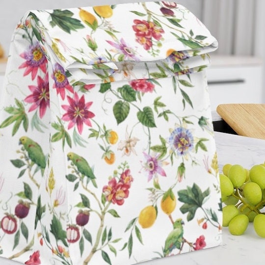 Cute Polyester Lunch Bag