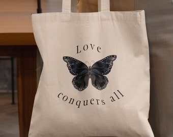 Tote Bag Aesthetic Cute Tote Bag Dark Academia Butterfly Tote Popular Right Now Trending NowCute Tote Bags Reusable Grocery Bag