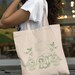 Mushroom Canvas Tote Bag For Women, Cottage Core Tote Bag Canvas, Sun and Moon Canvas Bag, Butterfly Tote Bag, Cute Tote Bags Aesthetic 