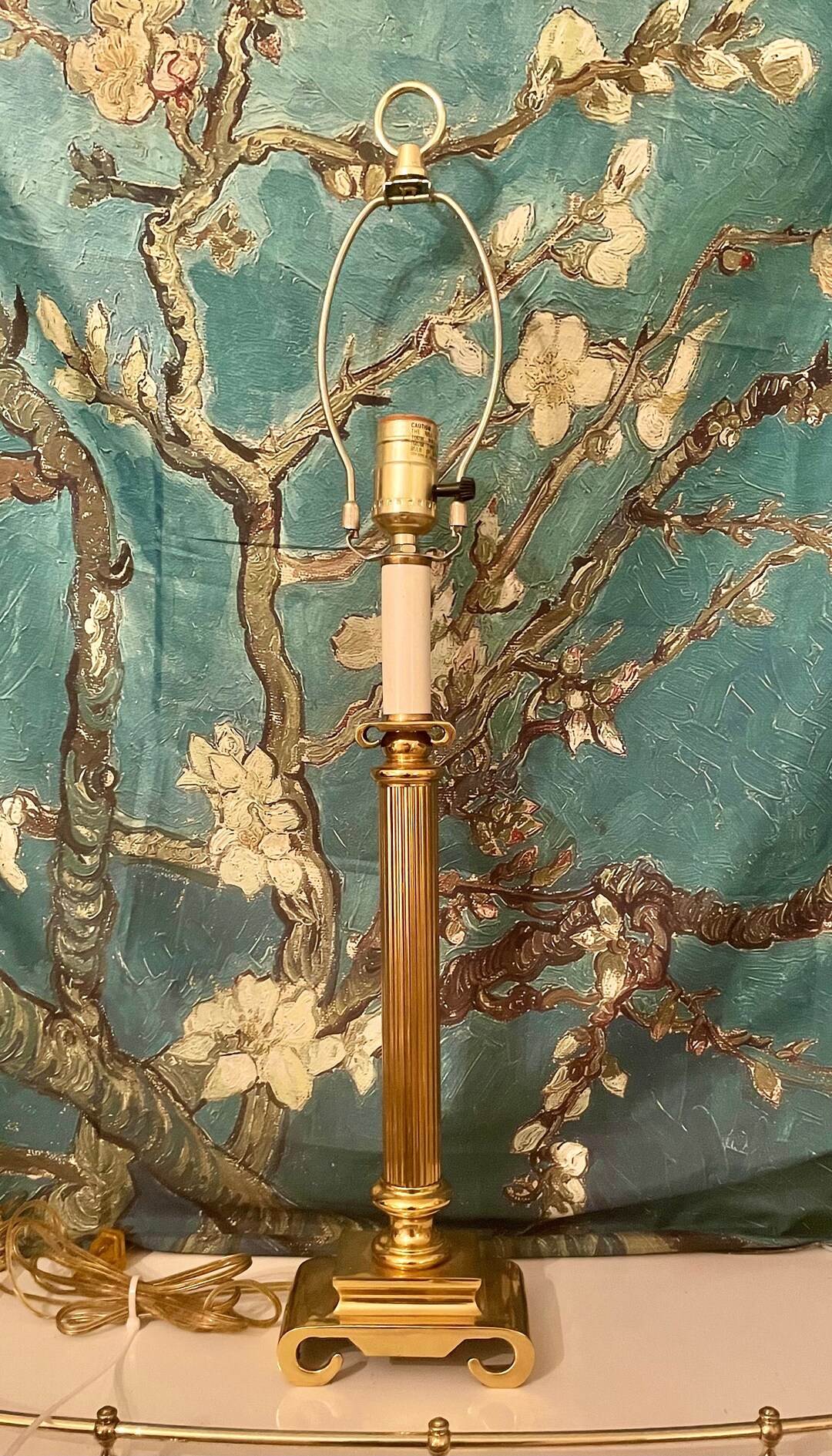 Solid Brass Greek Column Lamp Etsy