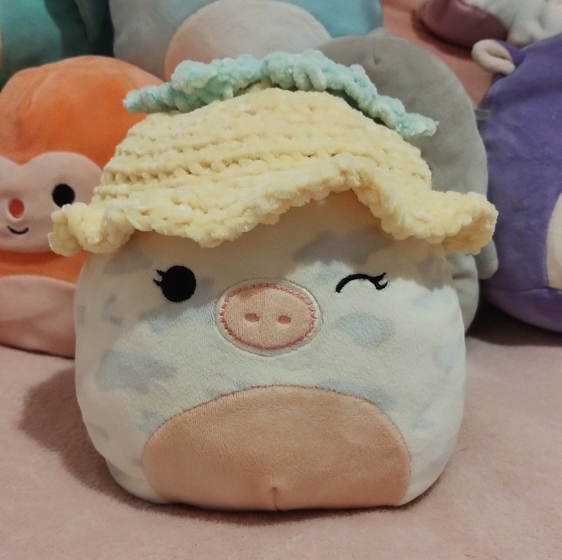 Squishmallow Outfit Cute Crochet Lemon Hat for 8 Etsy UK