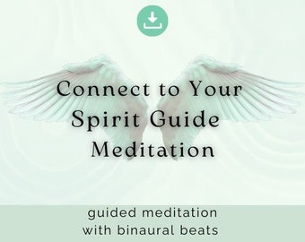 Spirit Guide Meditation by Kyanite Psychic Services - 15 Minute MP3 Audio Digital Download - Guided Meditation with Binaural Beats