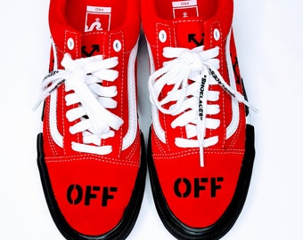 vans off white nere