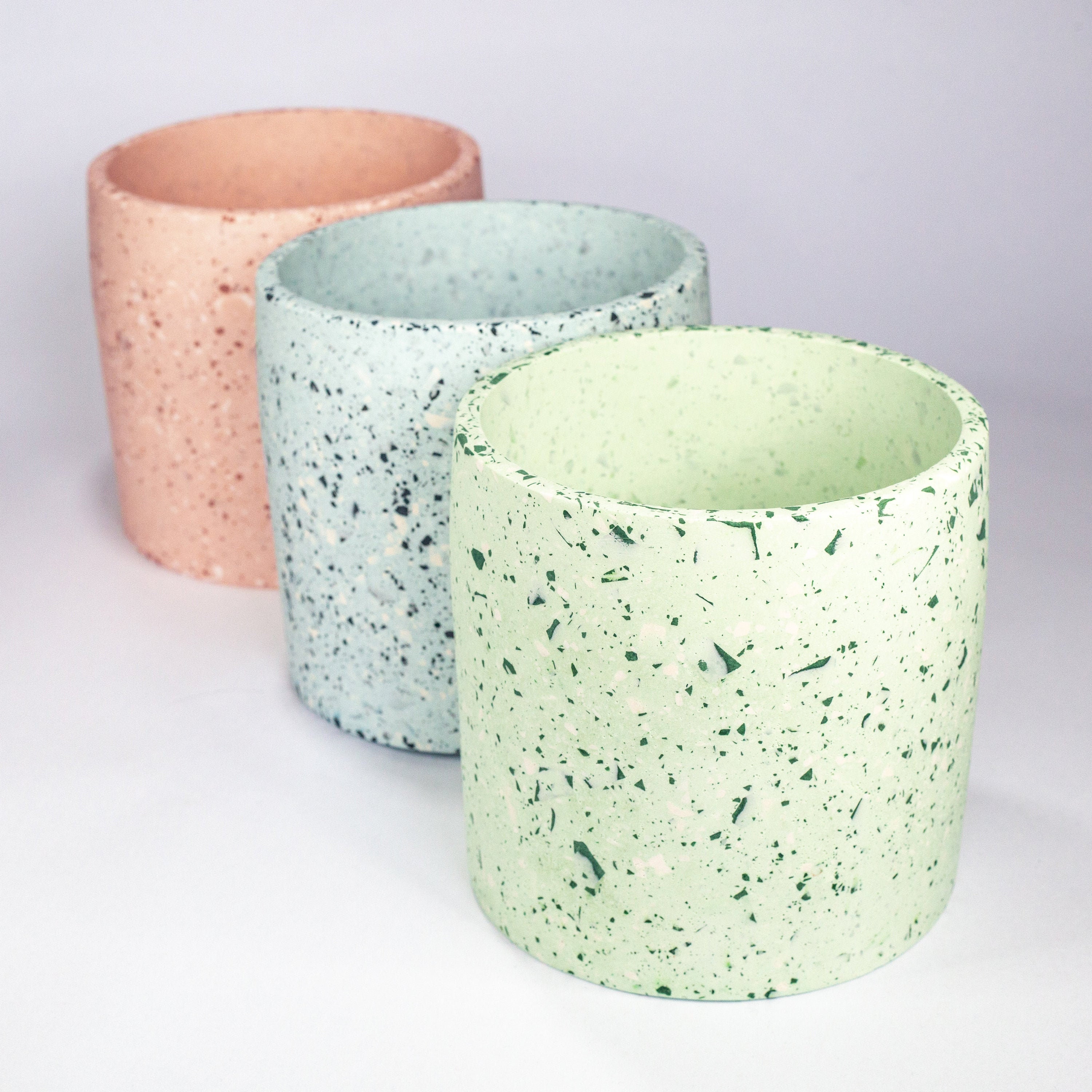 Large Terrazzo Plant Pot Etsy