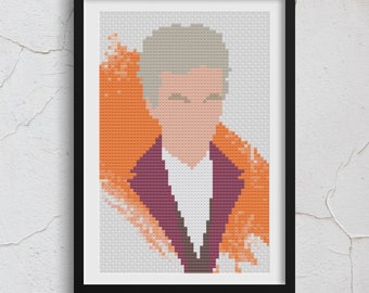 Twelfth Doctor - Cross Stitch Pattern - PDF