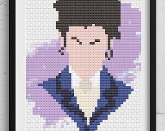 Padrão de Ponto Cruz da Missy de Doctor Who em PDF | Download Instantâneo do Padrão em PDF | Presente para Geek
