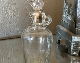 Pretty Olive or Vinegar Bottle