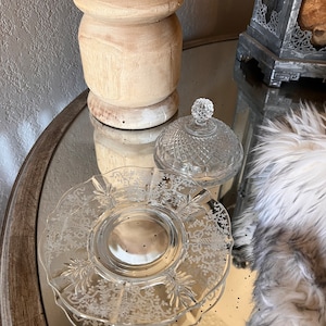 Dainty Butter Dome and Dish
