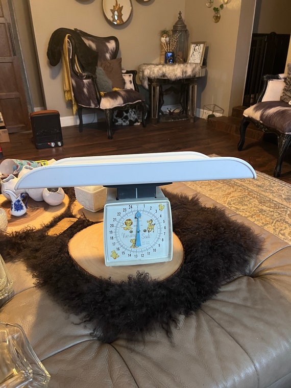 Vintage Nursery Baby Scale