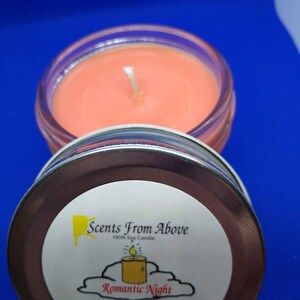 Romantische Nacht 4 oz Kerze Valentinstag