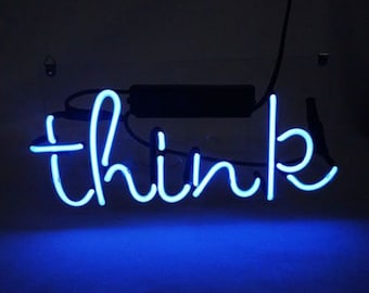 Handmade think Wall Decor Light Real Glass Neon Sign