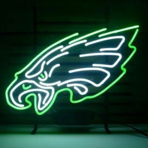 Philadelphia Eagles Football Banner Man Cave Personalized Neon Light Custom Neon Sign