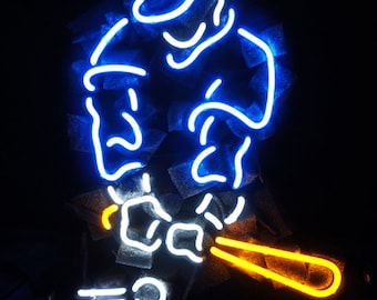 Baseball Player Sports Man Cave Neon Light Neon Sign