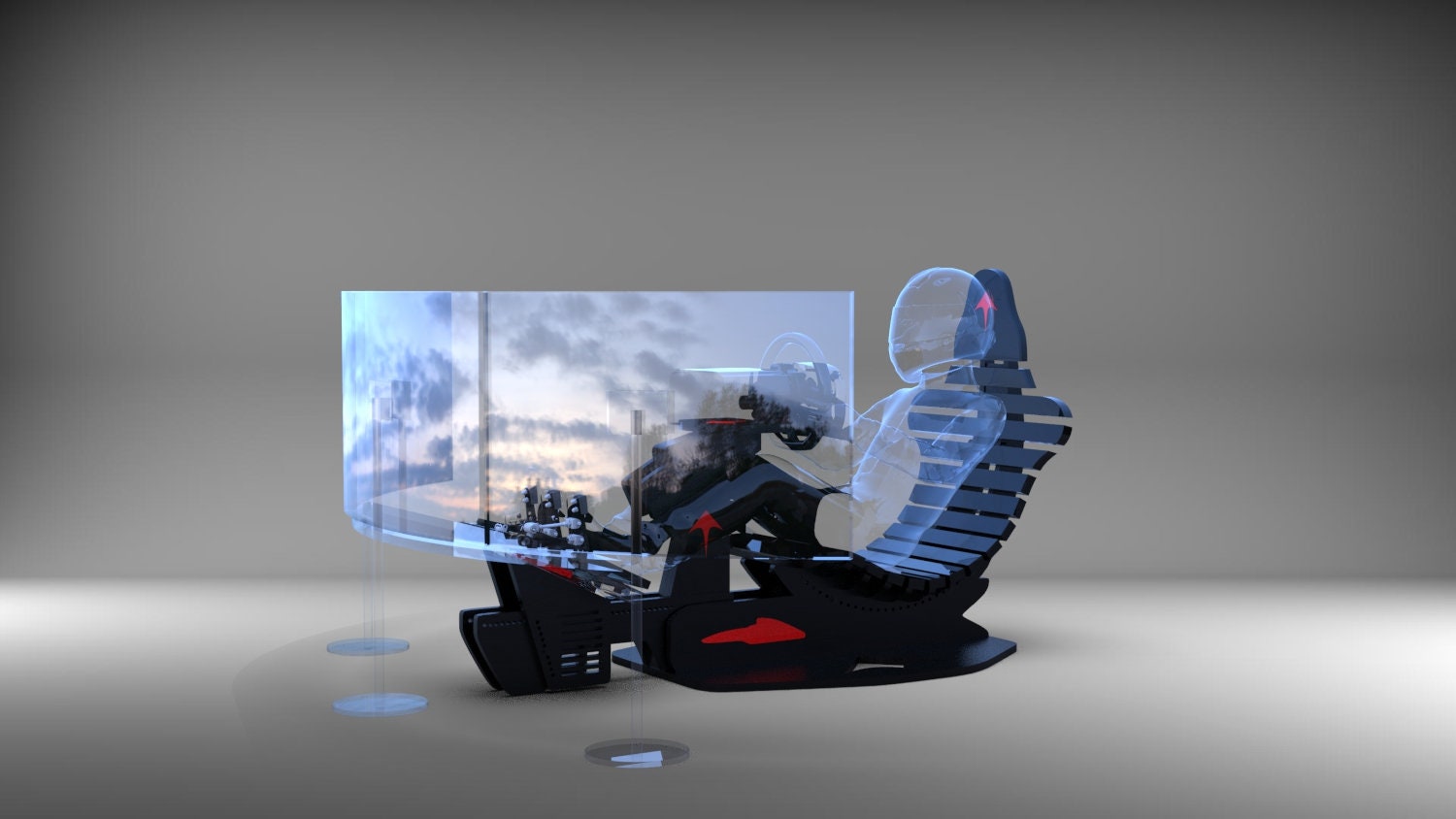 Formula1 F-1 Gran Turismo Race Driving Simulator - Workstation Formula1 ...