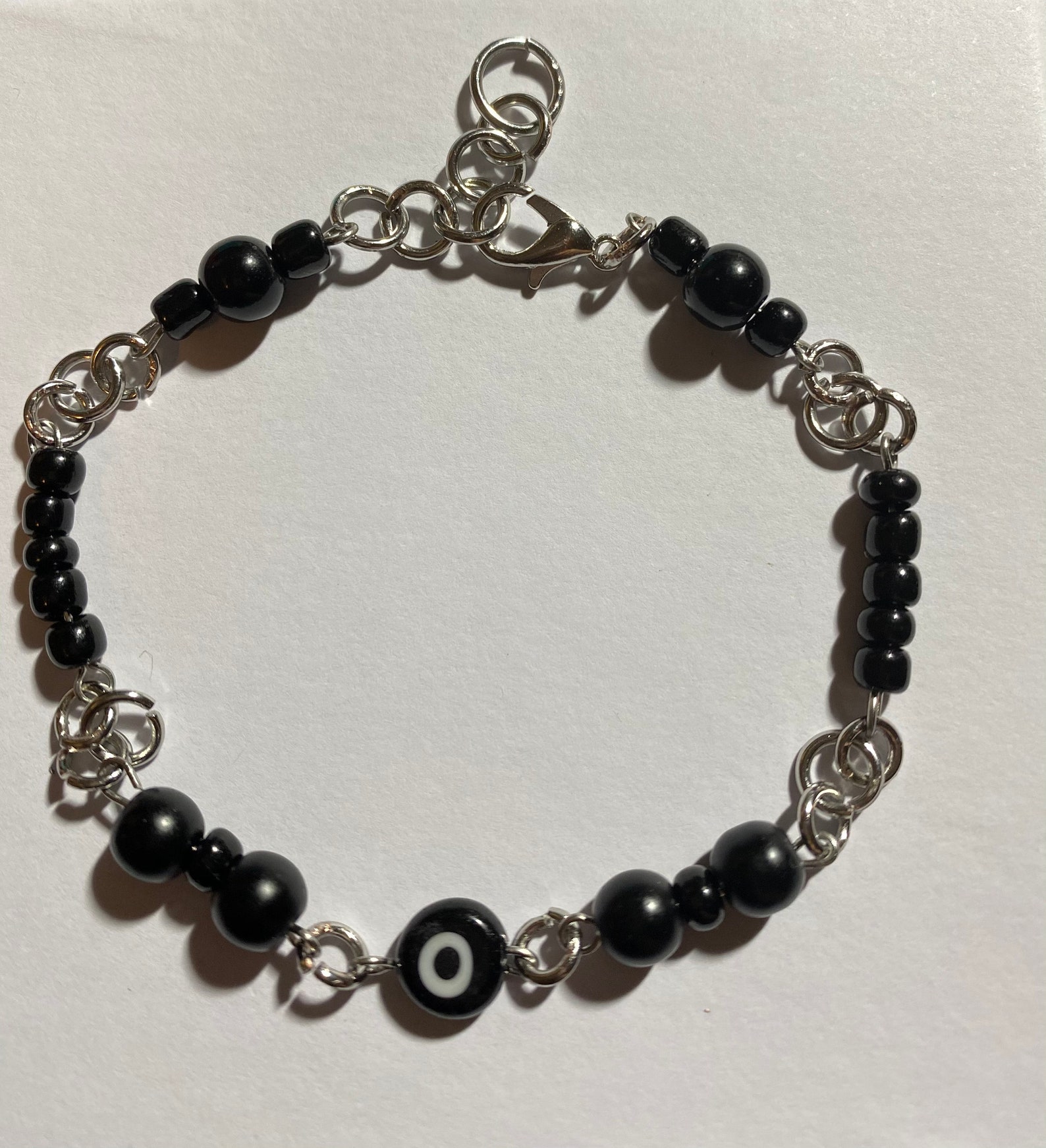 Black Nazar bead bracelet Etsy