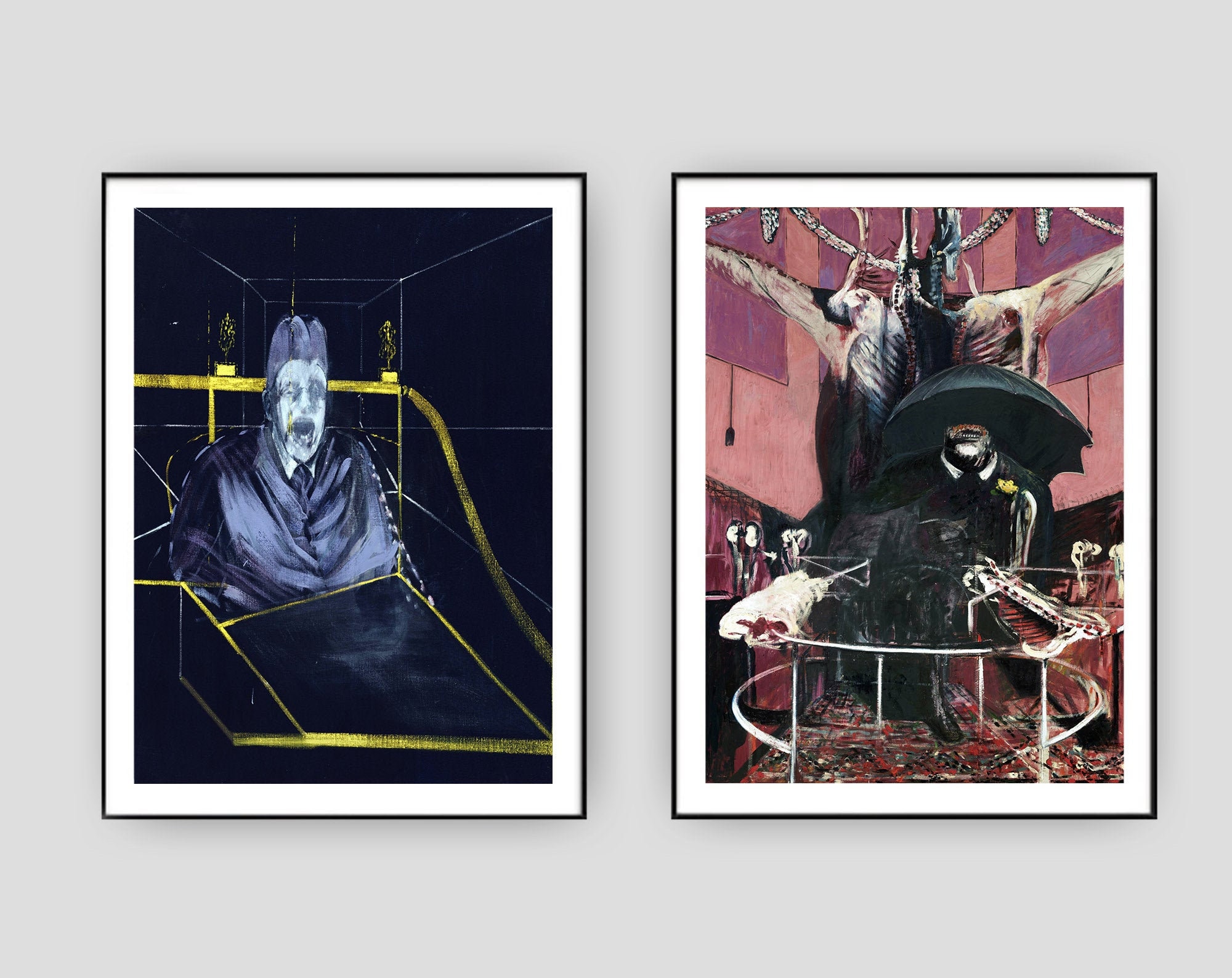 Francis Bacon Art Prints Emotional Art Francis Bacon Posters Etsy
