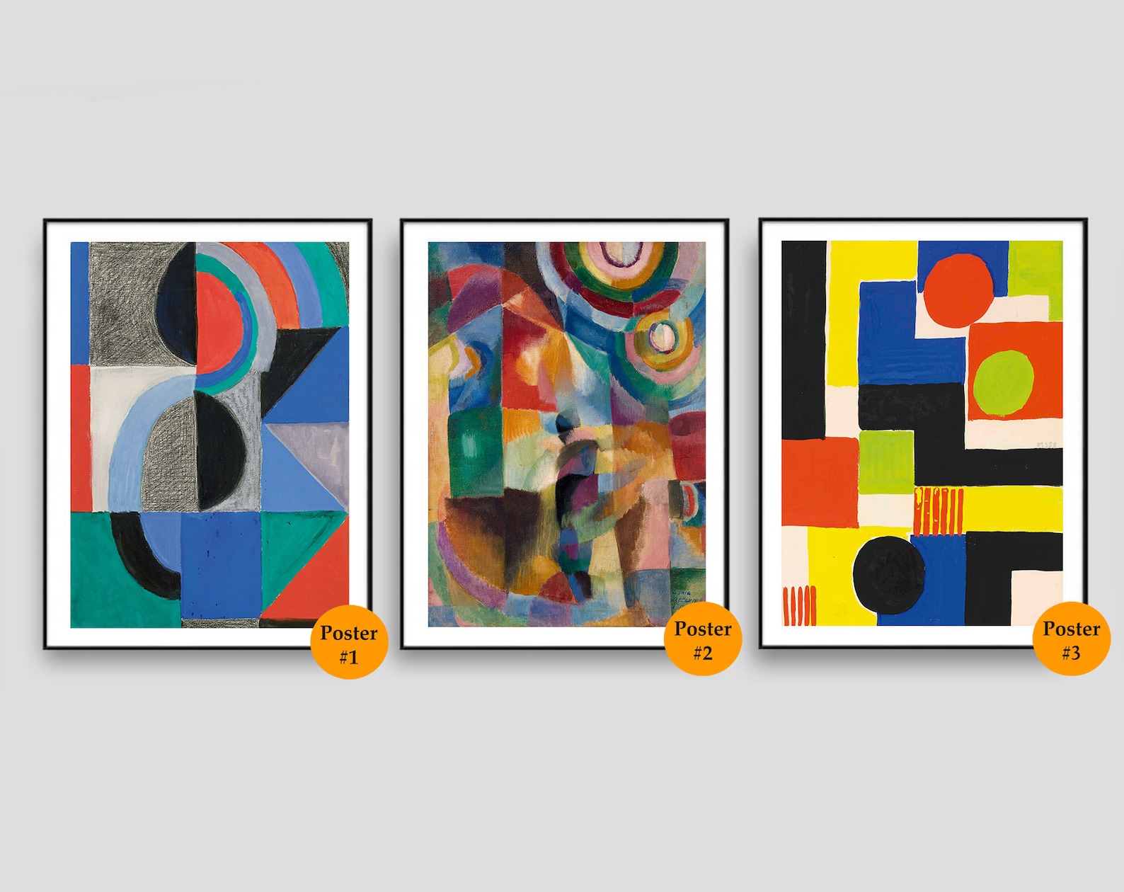Sonia Delaunay Art Posters Abstract Art Delaunay Prints | Etsy