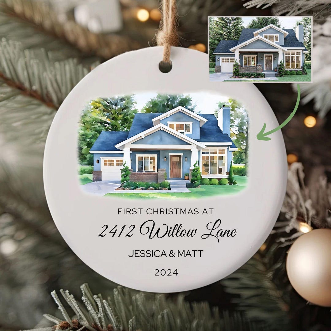 First Christmas In Our New Home Ornament,new House