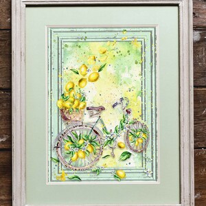 Lemon Sign Printable, Lemon Digital Download, Watercolor Lemon, Lemon ...