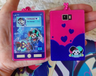 Ozzie&#39;s Phone - Shaker Keychain