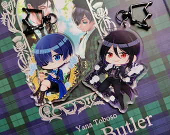 Black Butler Keychain - Ciel Sebastian