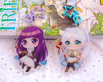 Sousou no Frieren -  Frieren and Fern Keychain
