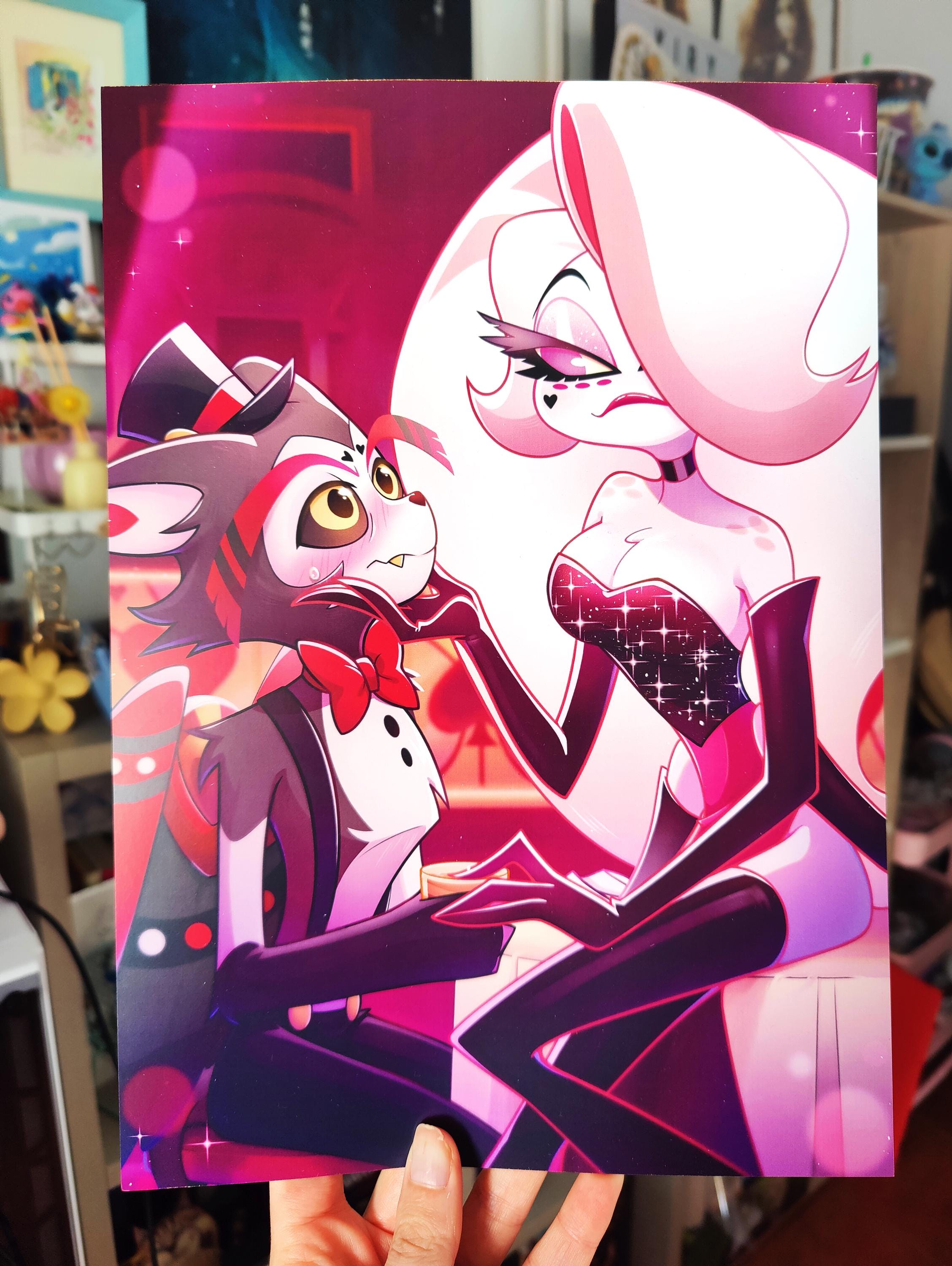 Angel dust hazbin hotel poster - Etsy 日本