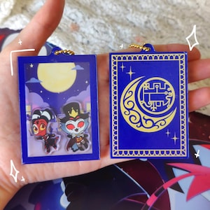 Stolas Grimoire - Shaker Keychain