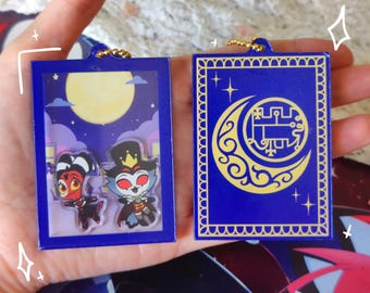 Stolas Grimoire - Shaker Keychain