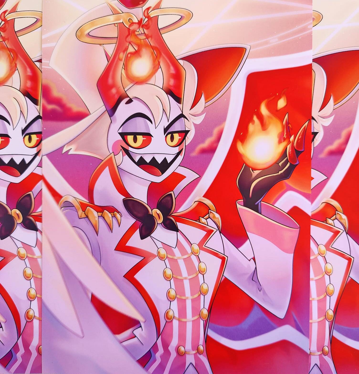 Lucifer Print - Hazbin Hotel - Etsy