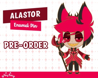 Alastor - Enamel Pin Pre-order - Hazbin Hotel