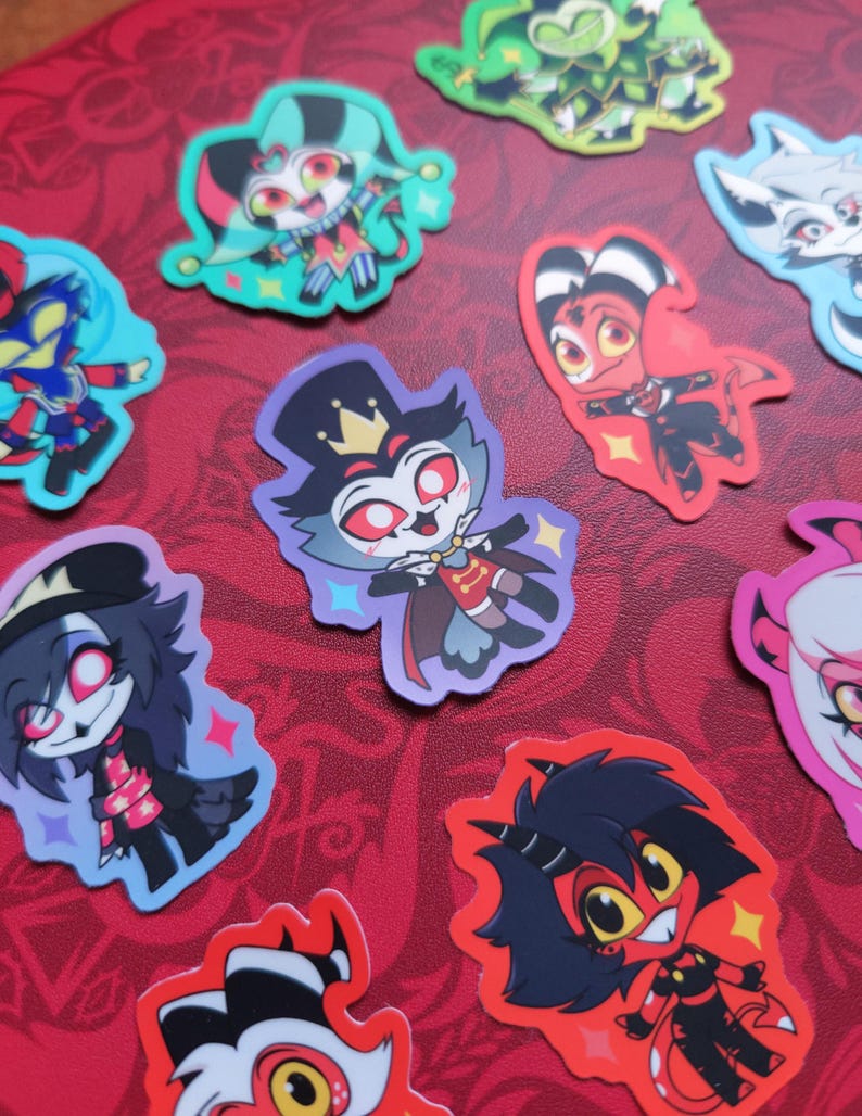 Da Boss Sticker Helluva Boss - Sticker Set - Etsy