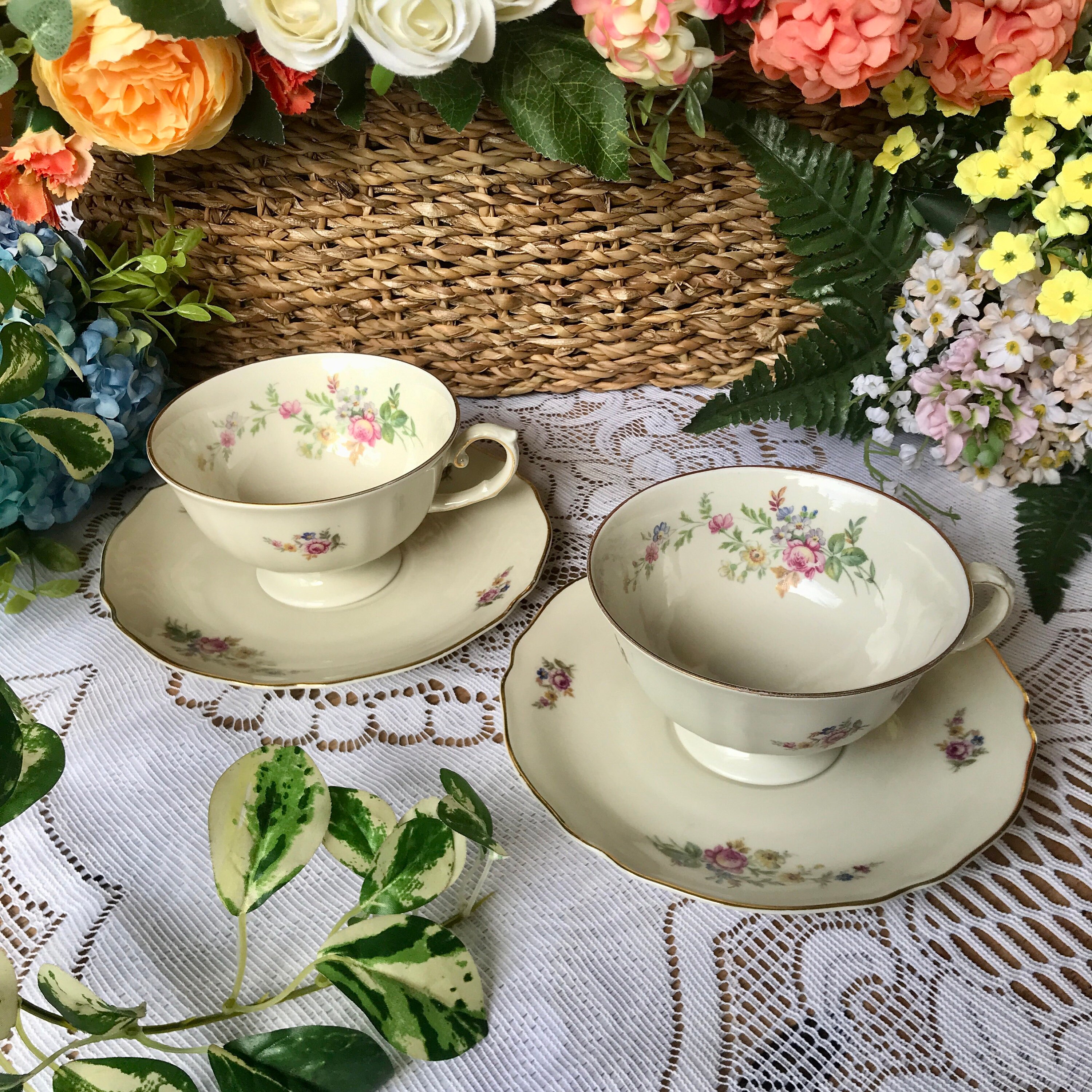 Vintage Tea Cup Sets for sale 79 ads for used Vintage Tea Cup Sets