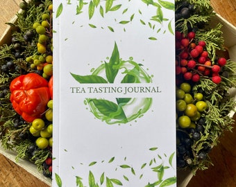Quick and Easy Tea Tasting Journal | Record and Rate Tea Varieties with Flavor Wheel