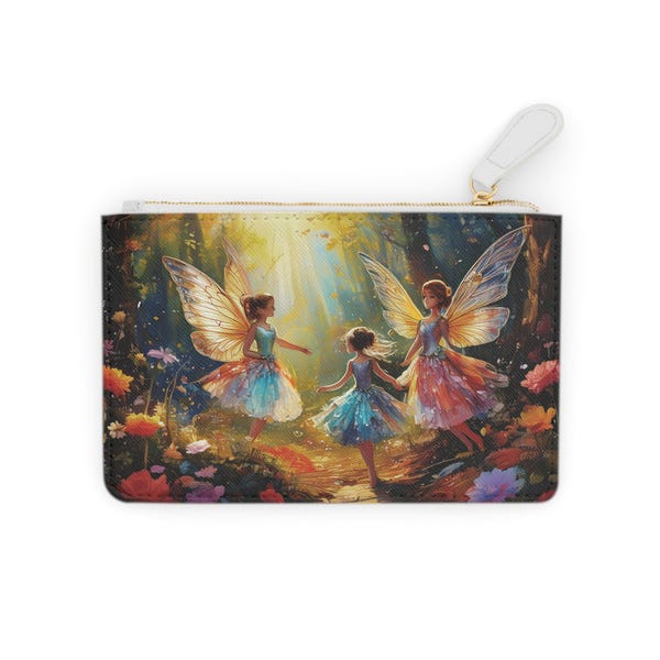 SMALL CANVAS CLUTCH AWAY WITH THE FAIRIES main image 1