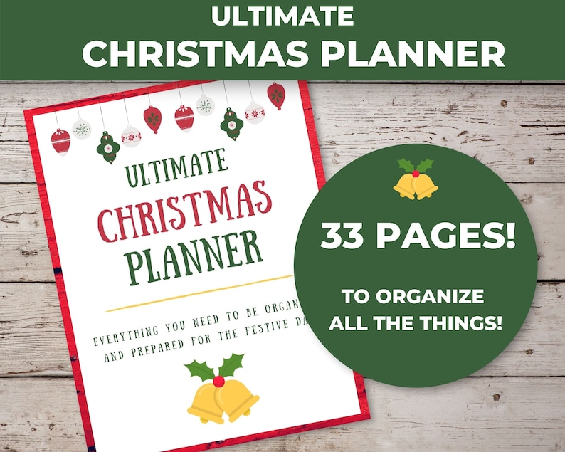 Printable Christmas Planner