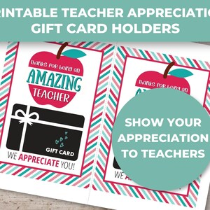 Teacher Appreciation Gift Card Holder, Thank You for Being an Amazing Teacher, Appreciation Gifts for Teacher, Thank You Gift for Teacher