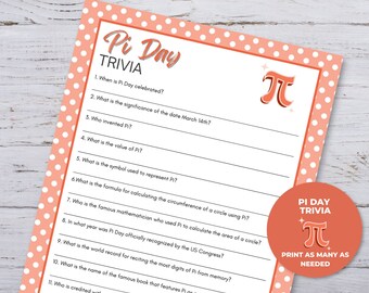 Pi Day Game Bundle, Pi Day Activities for Kids Printable, Pi Day Party ...
