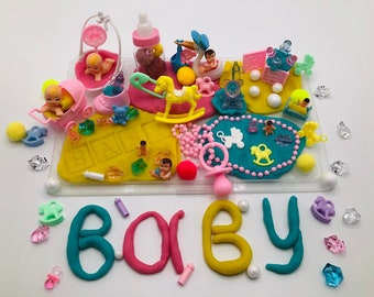 Kit de plastilina para niñas, kit sensorial, herramientas de cubo sensorial, juguetes sensoriales, kit sensorial de plastilina, juegos de plastilina, kit sensorial para niños, kit para bebés