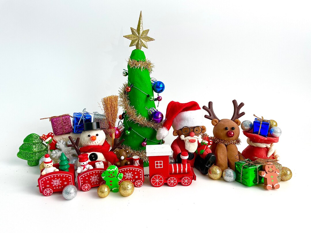 Christmas Playdough Kit Sensory Playdough Kit Christmas Gift For Kids christmas-playdough-kit-sensory-playdough-kit-christmas-gift-for-kids