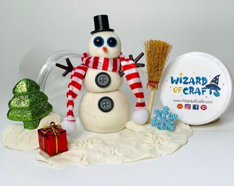 Kit de masa de juego de Navidad, kit sensorial de Navidad, juguete de Navidad, rellenos de calcetín para niños, regalo de Navidad para niños, regalo de Navidad