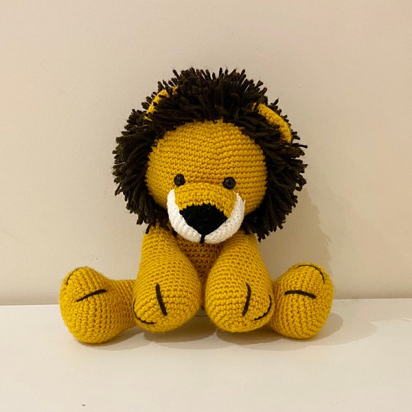 Lion Crochet PATTERN Amigurumi patterns pdf tutorial