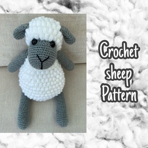 Crochet Lamb pattern / crochet sheep/ Amigurumi lamb/ sheep