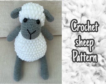 Crochet Lamb Pattern, Amigurumi Sheep (PDF Pattern)